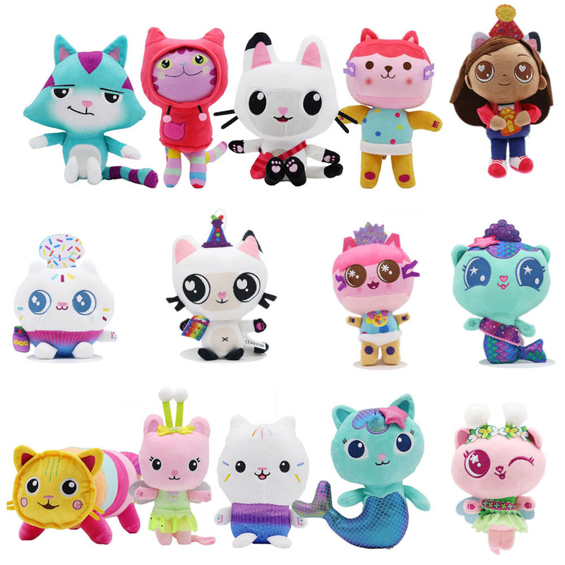 New Early Education Animation Gabby's Dollhouse Plush Toy Amazon Doll New Early Education Animation Gabby's Dollhouse Plush Toy Amazon Doll