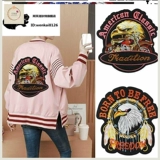 .Вышитые тканевые наклейки для украшения одежды, нашивки, большие размеры, бесшовные самоклеящиеся модные полоски, водонепроницаемые мужские маленькие дырочки