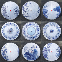 (Blue and White Series) Ceiling Decoration Dance Hanfu Qipao Catwalk Classical Chinese Style