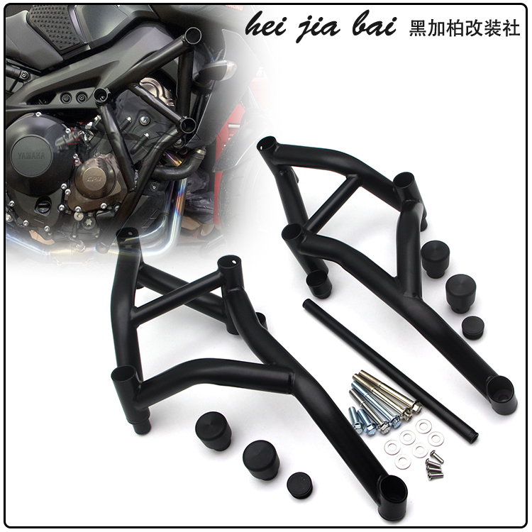 Applicable Mountain MT09 MT09 FZ09 XSR900 17-20 XSR900 years of retrofit engine Insurance Rod Athletic lever rack