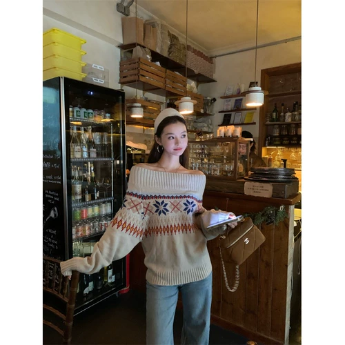 Лонгслив, зимний свитер для отдыха, универсальный галстук