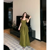 Лонгслив, кардиган, осенняя юбка, комплект, в корейском стиле, эффект подтяжки, высокая талия, 3 предмета