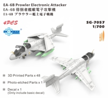 (Still model) Yeti SG-7057 1 700 EA-6B Prowler carrier-based electronic attack aircraft 4 units