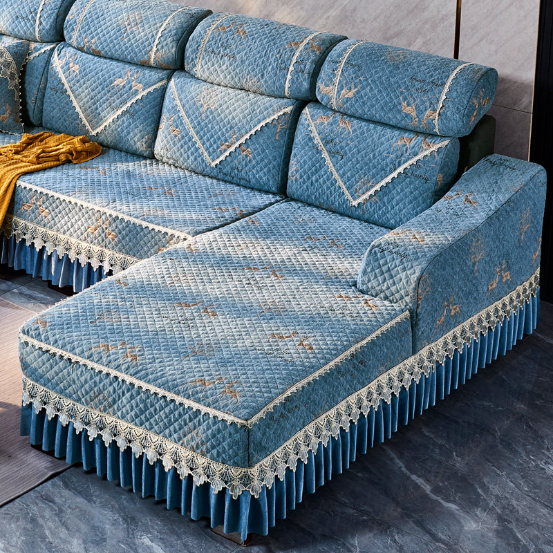 Sofa cover cushion Custom all-bag cover All season universal Anti-slip lid Buding to make 2021 new minimalist modern mat