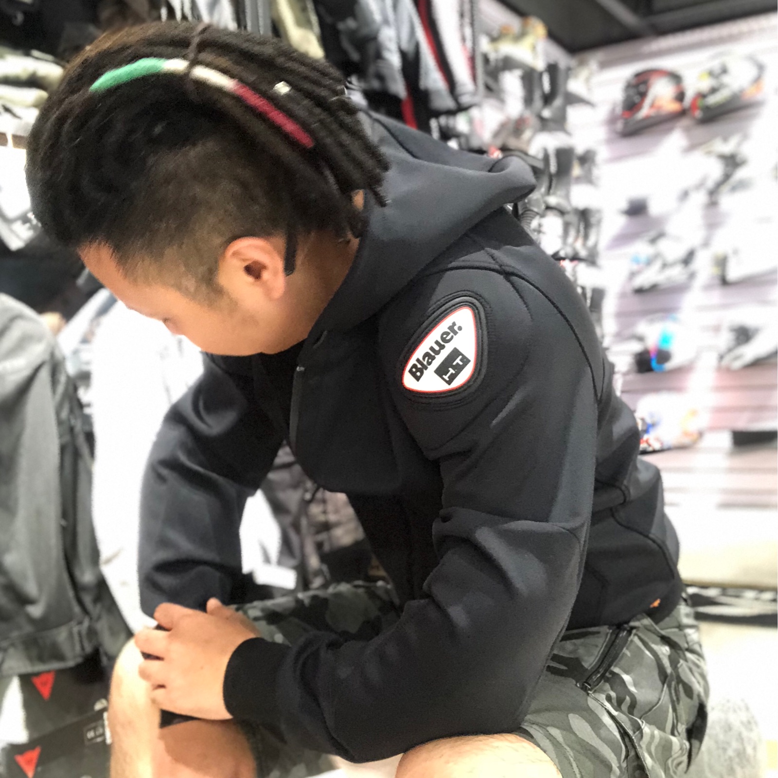 United States BLAUER general generation Easy Man1 1 Men's and women's casual cycling clothes waterproof technology elastic fabric