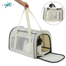 Summer breathable cat bag for outdoor portable pets carrying kittens travel single shoulder carry-on bag pooch bag large adjective