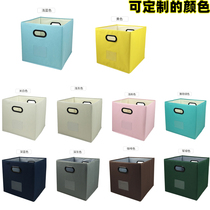 Customized collection box size fabric drawer foldable uncovered washing cap cabinet cooling storage box customization