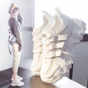 超火波浪底老爹鞋ins2020春季新款