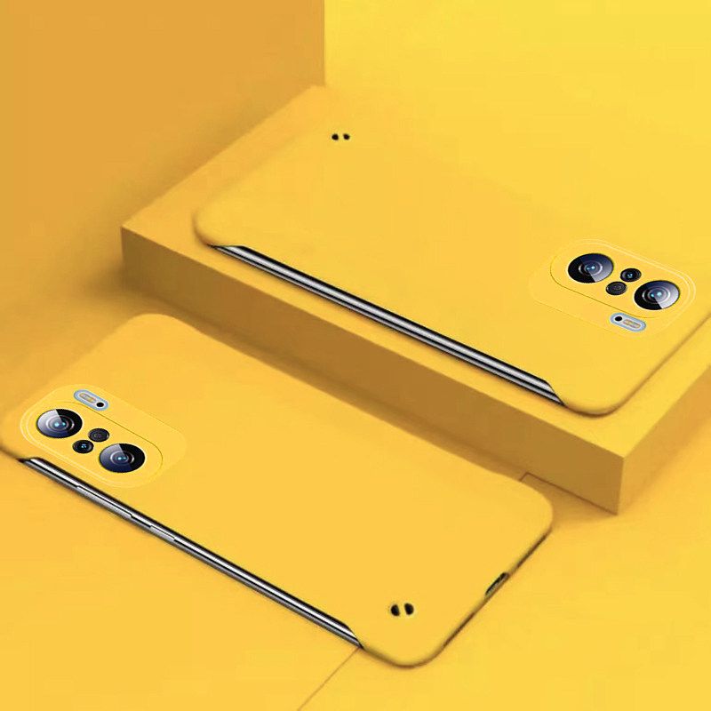 Redmi K40 Mobile Shell Red Rice K40pro Semi Skin Sense Sensorless BorderUpper 5g Personal Case Protective Set Redmi Men and Women's Redtide Brand Ultra-thin anti-fall in