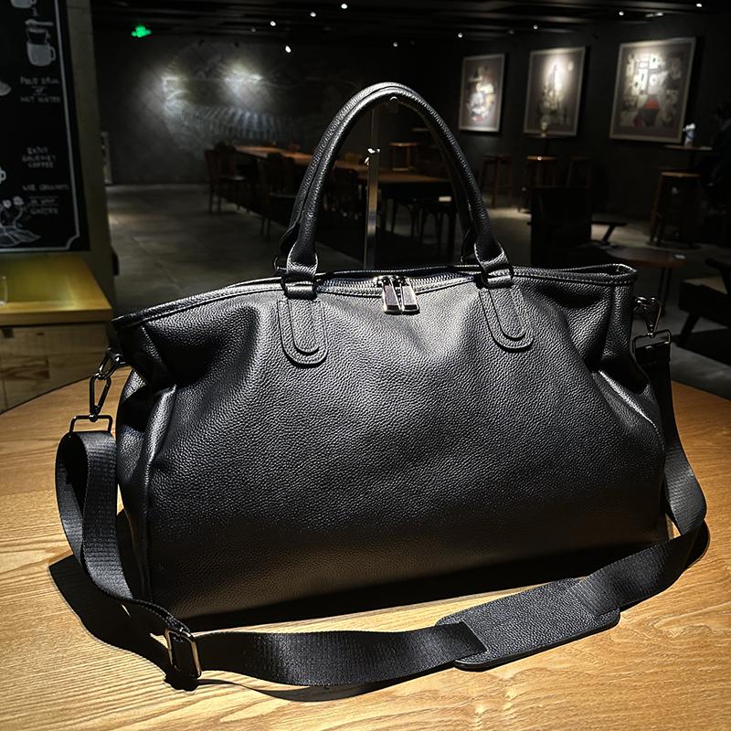 Портативная дорожная сумка HANKESDUN из воловьей кожи первого слоя, деловая сумка-мессенджер на плечо, сумка для деловых поездок на короткие расстояния