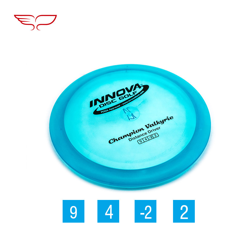 Wing Kun flying disc × Innova Valkyrie toss a far tray