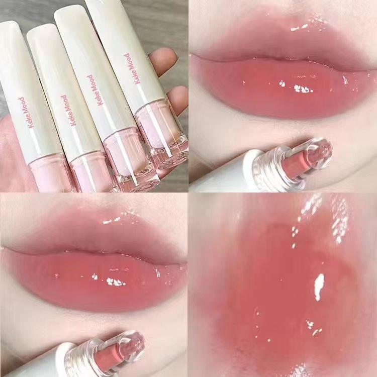 Tender haircut ~ protective lip freeze essence moisturizing water moisturizing glass lip balm lipstick lipstick lipstick white boiled water-Taobao