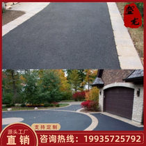 Hangzhou dark gray black white landscape gravel small stones bluestone gravel courtyard landscaping decoration dry landscape