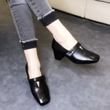 Туфли, обувь на высоком каблуке для кожаной обуви, 2019 года, европейский стиль, из натуральной кожи