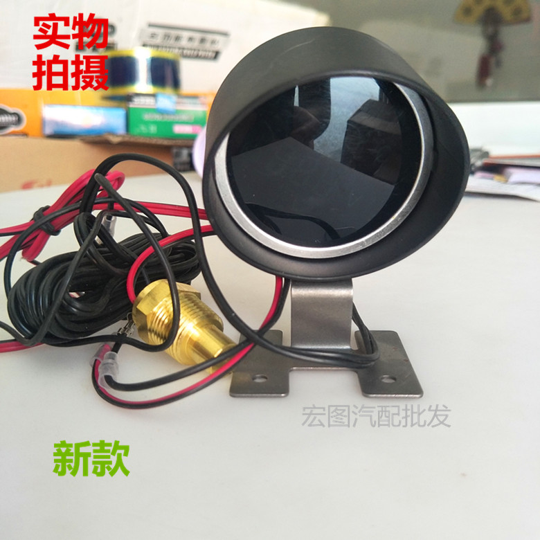 12V24v car modified digital display LCD water temperature and voltage combination table alarm high-precision digital water temperature