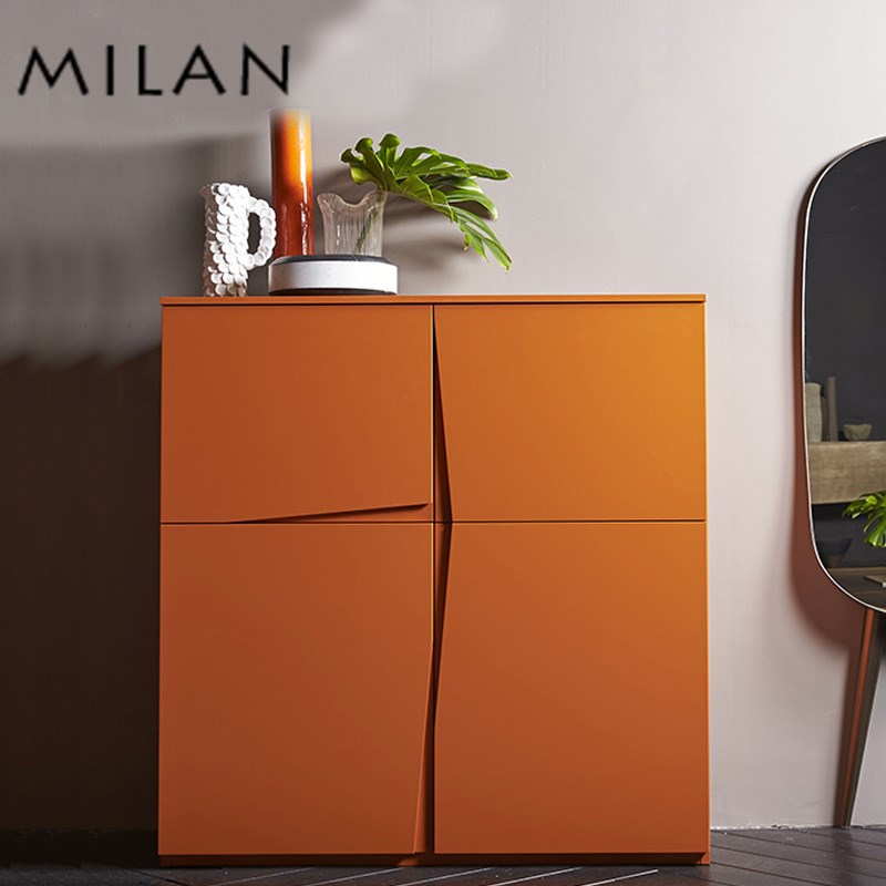 Milan Nordic Cabinet Tea Cabinet is customized for modern painted dishwasher cupboard cabinet