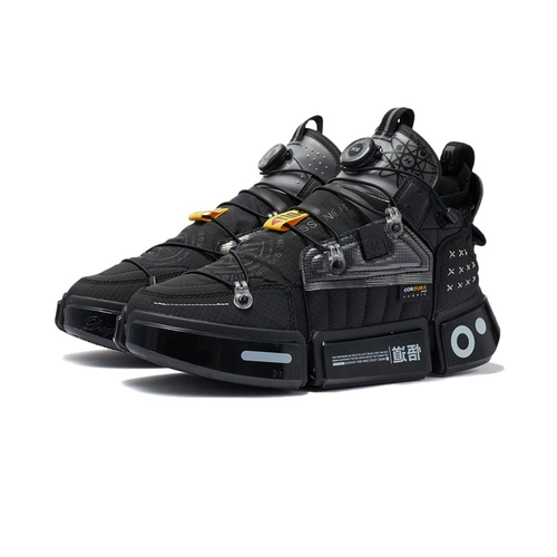 Китай Li Ning Мужская обувь и женская обувь 2024 Осеннее шоу Просвещение 2 Футуристская спортивная обувь Wade Agwr022-1