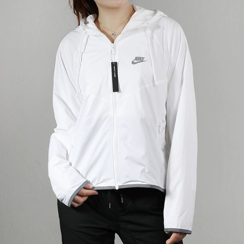 Nike, трендовый ветрозащитный дышащий спортивный плащ, 2020, для бега