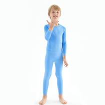 oribigo2021 year childrens thermal underwear set childrens underwear warm clothes boys and girls autumn trousers