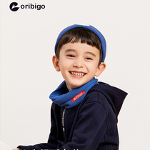 oribigo pure wool winter warm hat children boys baby girl autumn winter hat scarf autumn