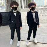 Костюм мальчика цветочника, осенний детский классический костюм, жилет для отдыха, пиджак классического кроя, платье, в британском стиле