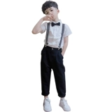 Детский костюм мальчика цветочника, летний наряд для музыкальных выступлений, платье, в британском стиле, подарок на день рождения