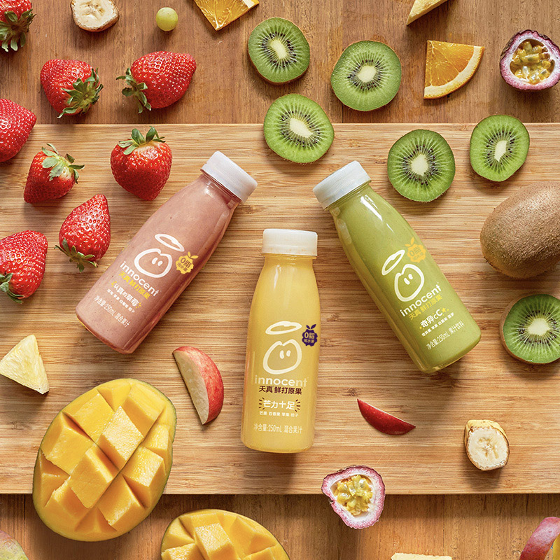 innocent 天真 鲜打原果混合果汁 250mL*3瓶混合口味 天猫优惠券折后￥14.7包邮（￥59.7-45）