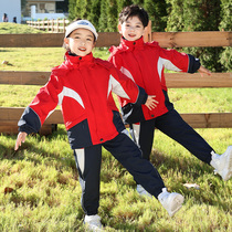 Primary school uniform Spring and Autumn Clothing Childrens Clothing Clothes Thick Fall and Winter Kindergarten Clothes Three Pieces