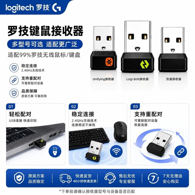 Logitech Wireless Receiver Logitech Unifying Receiver Bolt Receiver Bulk New Receivers Special Offer Products