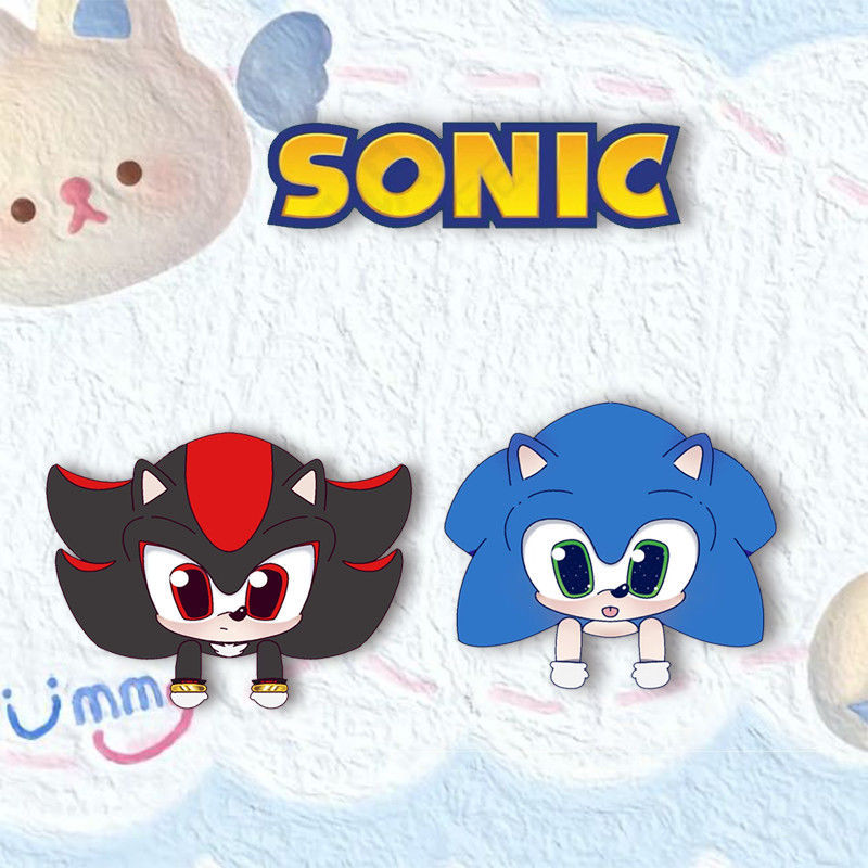 Sonic the Hedgehog Merchandise Cute Brooch Student Backpack Pendant Creative Accessory High-Value Acrylic Gift Sonic the Hedgehog Merchandise Cute Brooch Student Backpack Pendant Creative Accessory High-Value Acrylic Gift