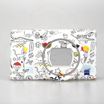 Applicable Sony zv1 sticker sony zv-1 camera adhesive film carbon fiber dust protection protective film 3m to change color and beauty Bentang