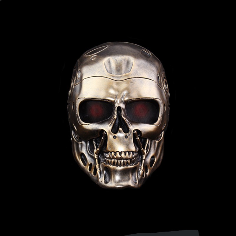 The Halloween fibreglass protective Terminator festival COS dress the boutique resin mask