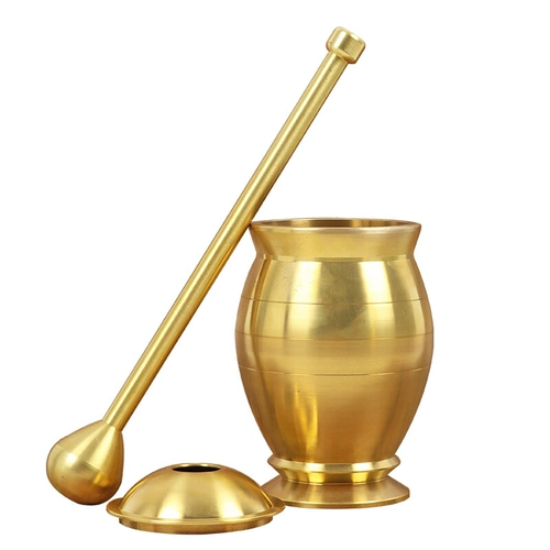 Чистое медное фунт -медицина может сажать вредители чашка 钵 钵 Медная чашка пюре из чесночной грязевой мельницы бесплатная доставка