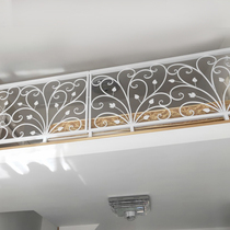 Compound building ladder rail guardrail simple modern home handrail fence bar indoor attic anti-corrosion iron railing