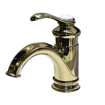 Firfas K-8657T-CP Basin faucet Golden European washbasin single handle hot and cold washbasin faucet