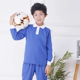 Форма для школьников, лонгслив, хлопковый спортивный костюм, осенняя