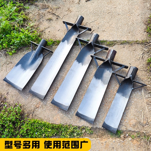 Рытье дерева лопата лопата Luoyang Shovel Iron Manganzer Steel Artifact Artifact Diging Drows Drowging Couring и рассасы