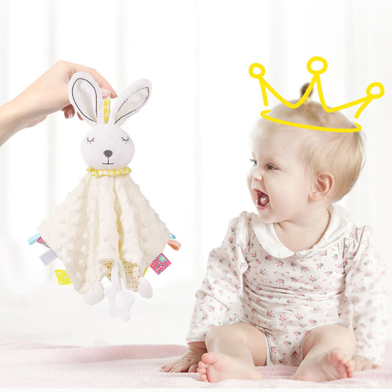 Newborn baby soothing towel can be entrance nibble with baby coaxing baby doll Animals cuddled dolls Toys