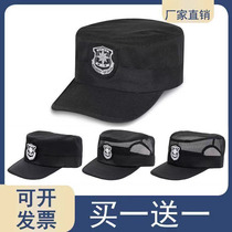 New-style security training cap security hat mens general property hotel guard hat combat cap formal wear cap