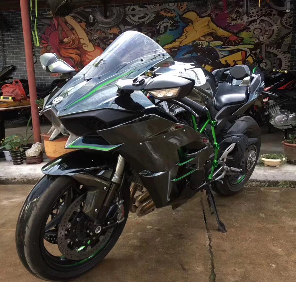 Мотоцикл Kawasaki H2, 400 см³ спортивный, «Евро 4» (национальный стандарт), гоночный обтекатель