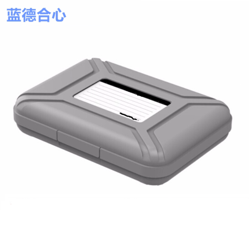 Protective condom Protective package Hard disk protective pack Light gray 3 5 inch mechanical hard disk protection box