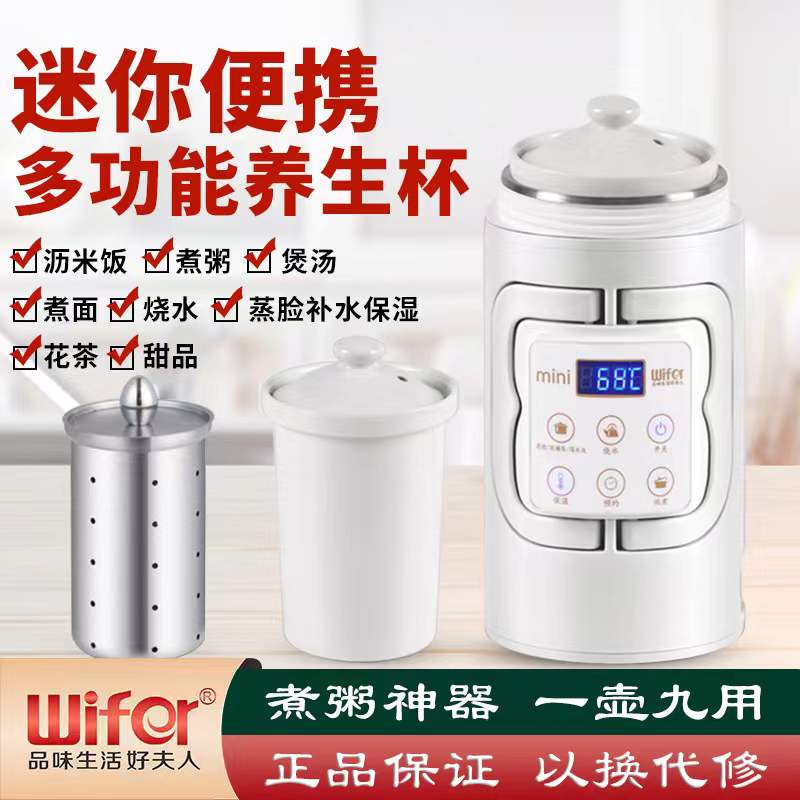 German quality WIFER good lady portable electric kettle mini travel folding travel artifact water cup