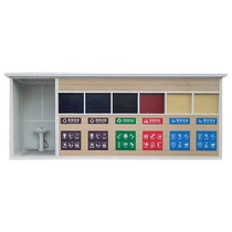 Garbage room outdoor finished product classification kiosk customized urban community mobile recycling station scenic area garbage collection room