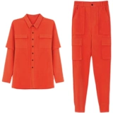 Комбинезон, оранжевая униформа медсестры, делается под заказ, с печатью вашего логотипа