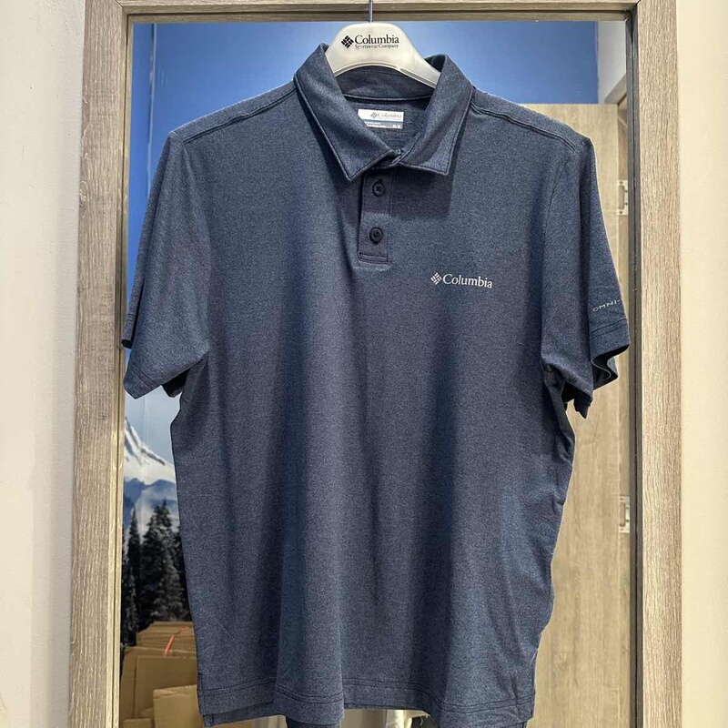Columbia Quick-Drying T-Shirt Men's 26 Summer Outdoor Moisture-Absorbent Breathable Anti-Uv Polo Shirt Ae9166