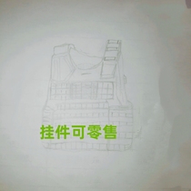 New tactics 1 vest carrying accessories bag various accessories storage bag portable storage packaging bag pendant