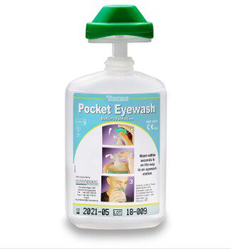 Honeywell 321 Tobin bottle eye wash 200ml phosphate buffer solution in pocket