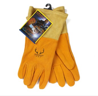 Wittersee 10-2327 argon arc welding TIG glove welding gloves golden reindeer king deer leather electric welding gloves