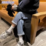 Nike, мужские демисезонные спортивные баскетбольные белые носки, средней длины