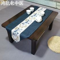 Floating Window Small Table Home Tatami Tea Table Sitting Terrace Dining Table Bed Computer Short Table Learning Desk Solid Wood Kang Table